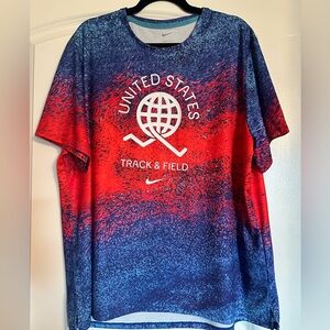 Nike Multicolor Track & Field Tee